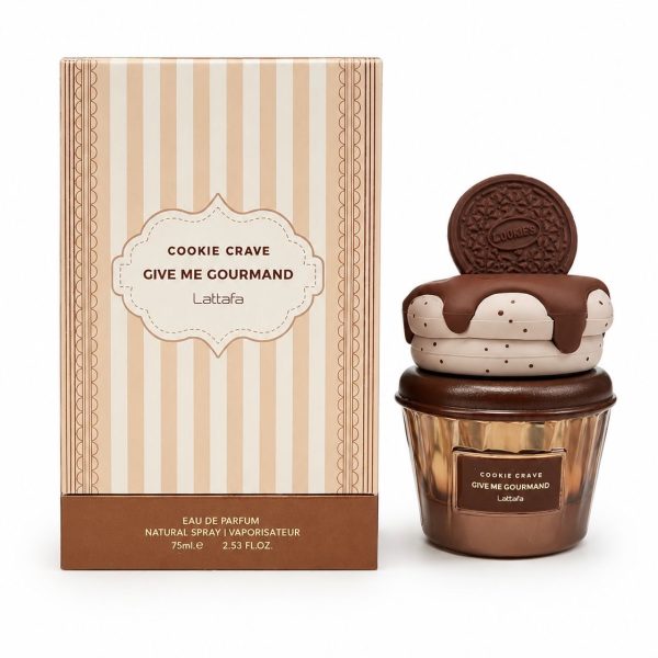 לטאפה גיב מי גורמנד – קוקי קרייב – Lattafa Give Me Gourmand – Cookie Crave 75ml