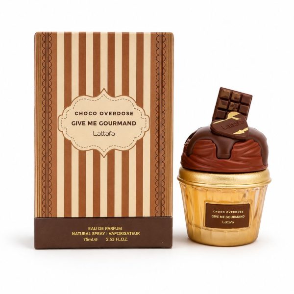 בושם לטאפה גיב מי גורמנד – שוקו אוברדוז – Lattafa Give Me Gourmand Choco Overdose – Eau de Parfum 75ml